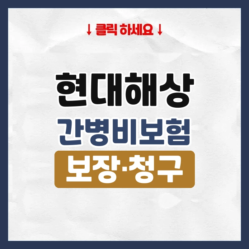 현대해상간병비보험